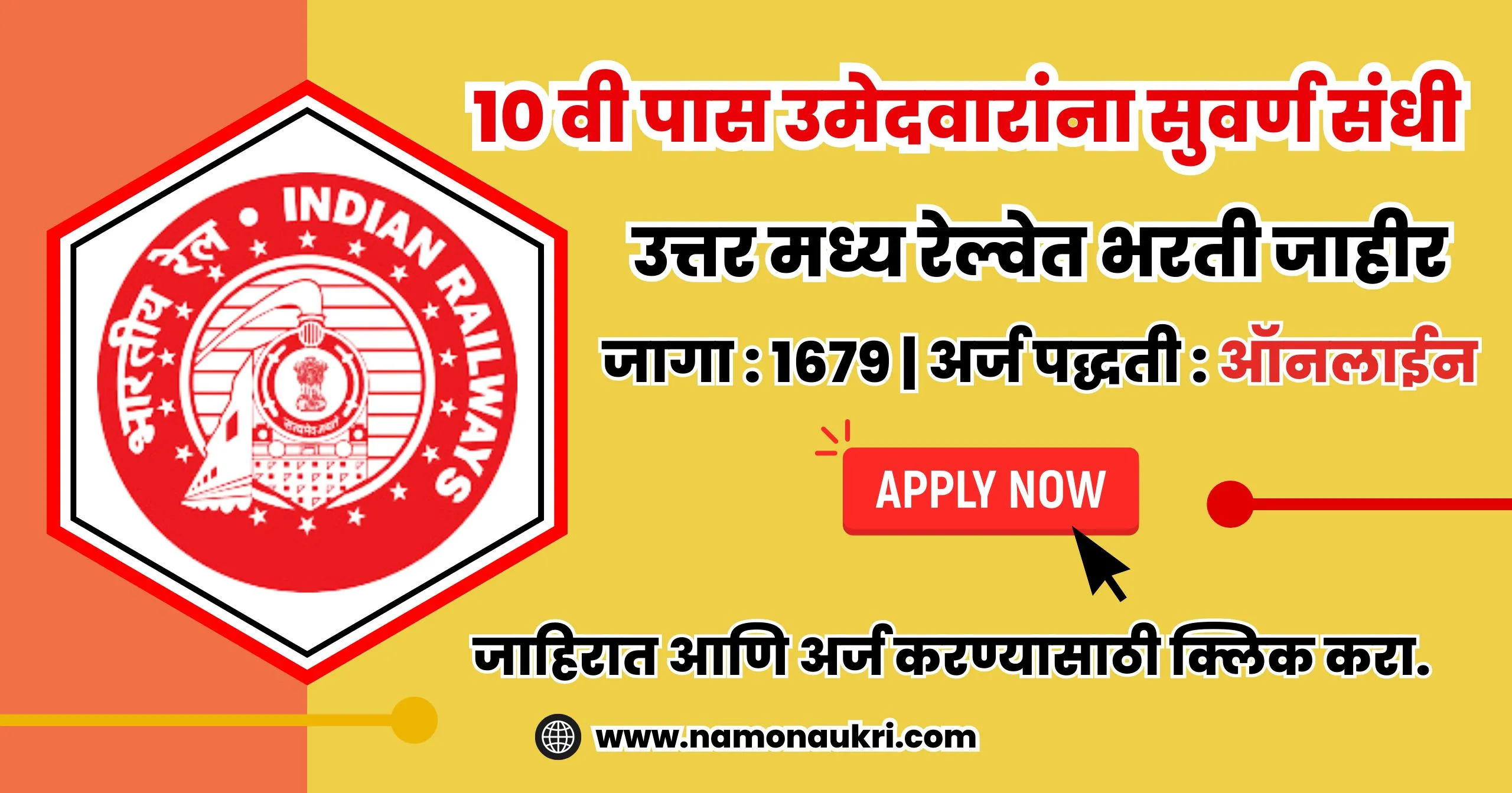 North Central Railway Recruitment