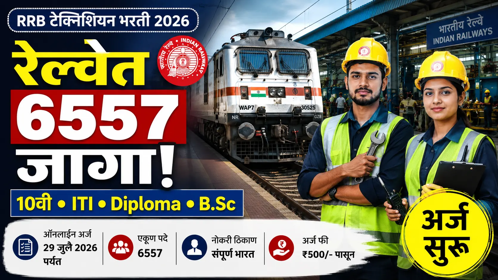 RRB Technician Bharti 2026 